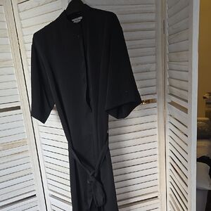 H&M Black Midi Dress